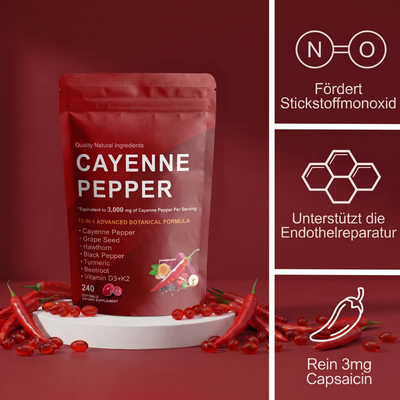 Mer Capsules molles au poivre de Cayenne